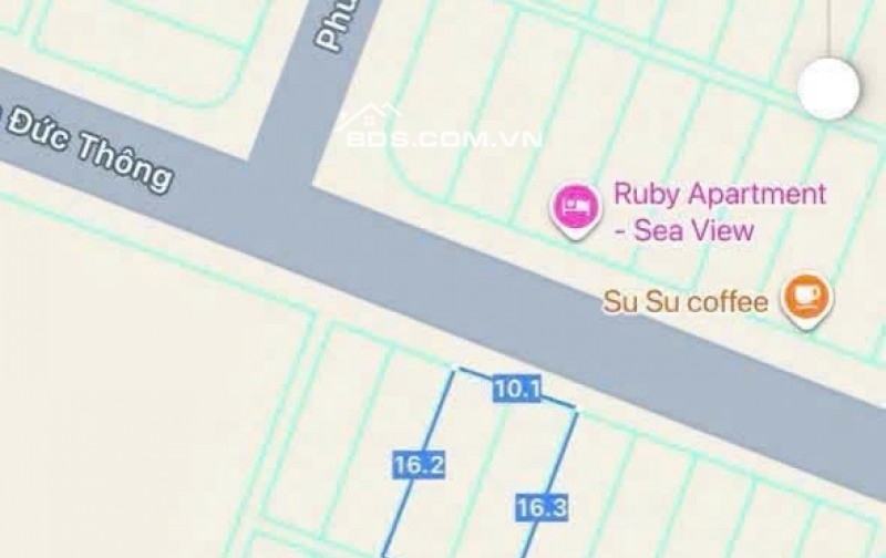 Chào bán lô đất  MT đường Trần Đức  Sơn Trà, Đà Nẵng Giá 26 tỷ